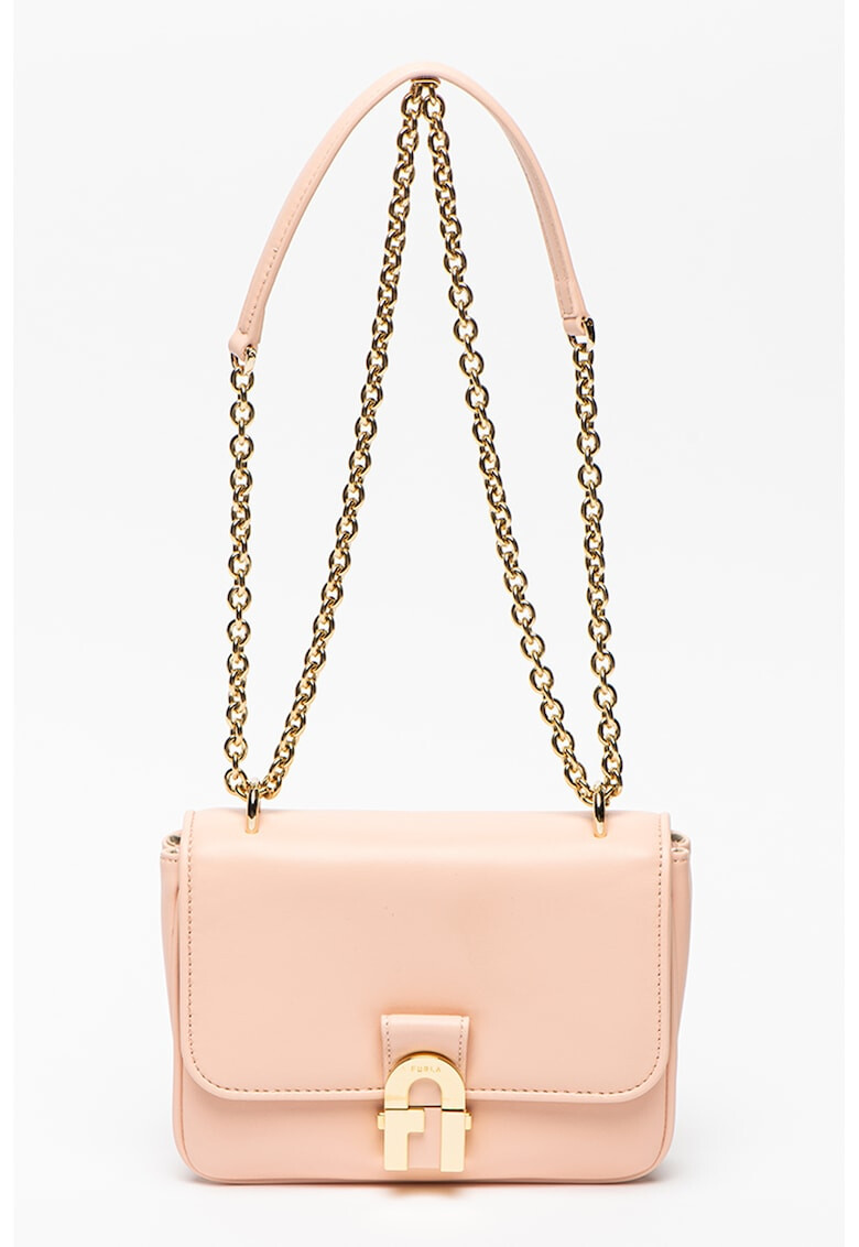 Furla Кожена чанта за рамо Cosy - Pepit.bg