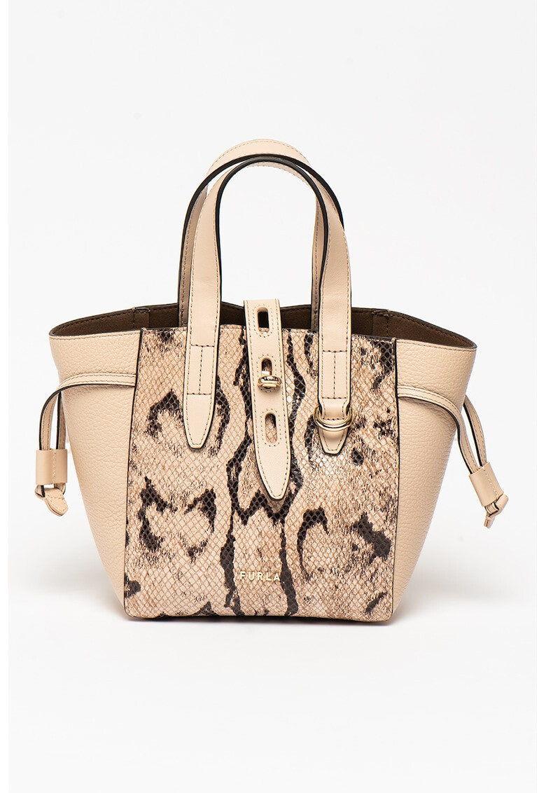 Furla Кожена чанта за рамо Net - Pepit.bg