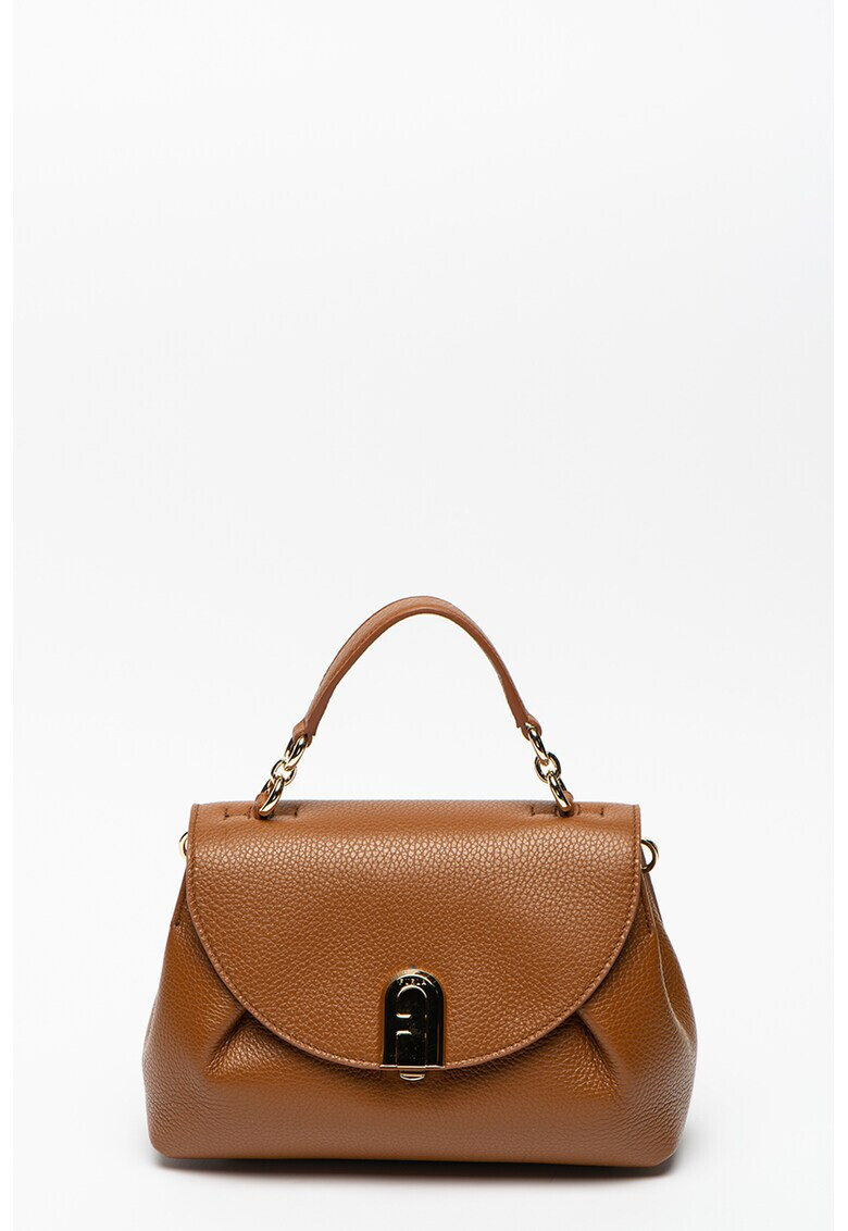Furla Кожена чанта за рамо Sleek - Pepit.bg