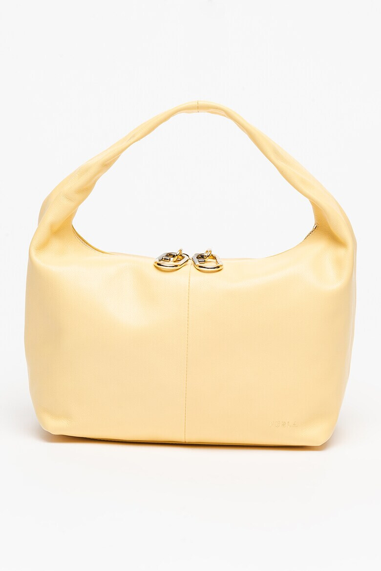 Furla Кожена хобо чанта Ginger - Pepit.bg
