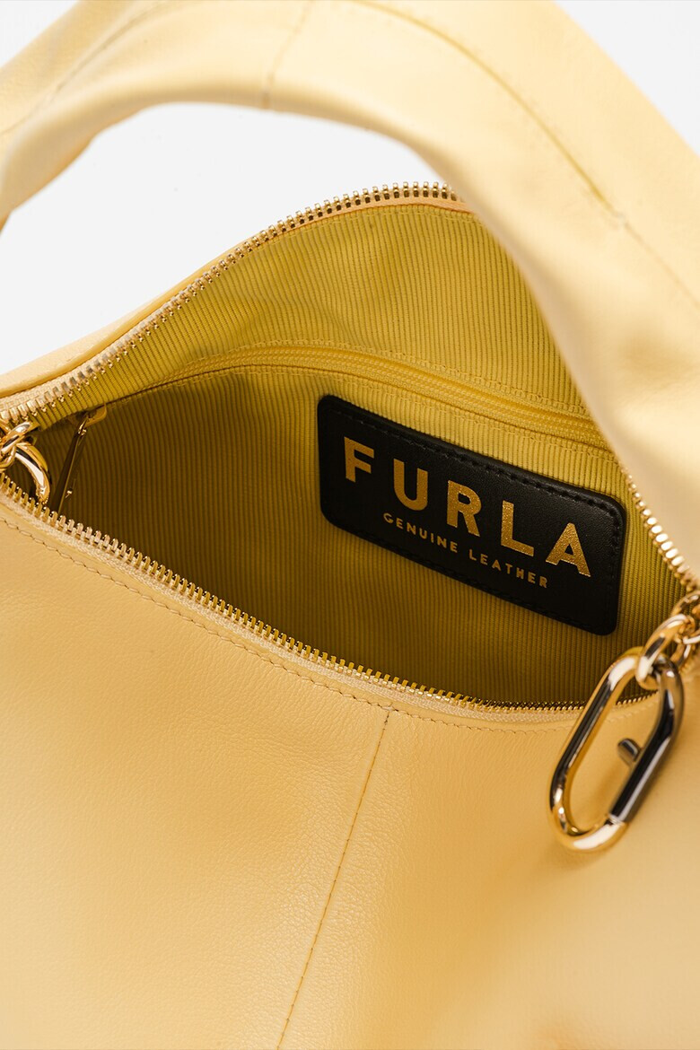 Furla Кожена хобо чанта Ginger - Pepit.bg
