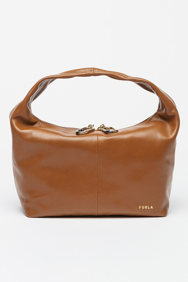 Furla Кожена хобо чанта Ginger - Pepit.bg