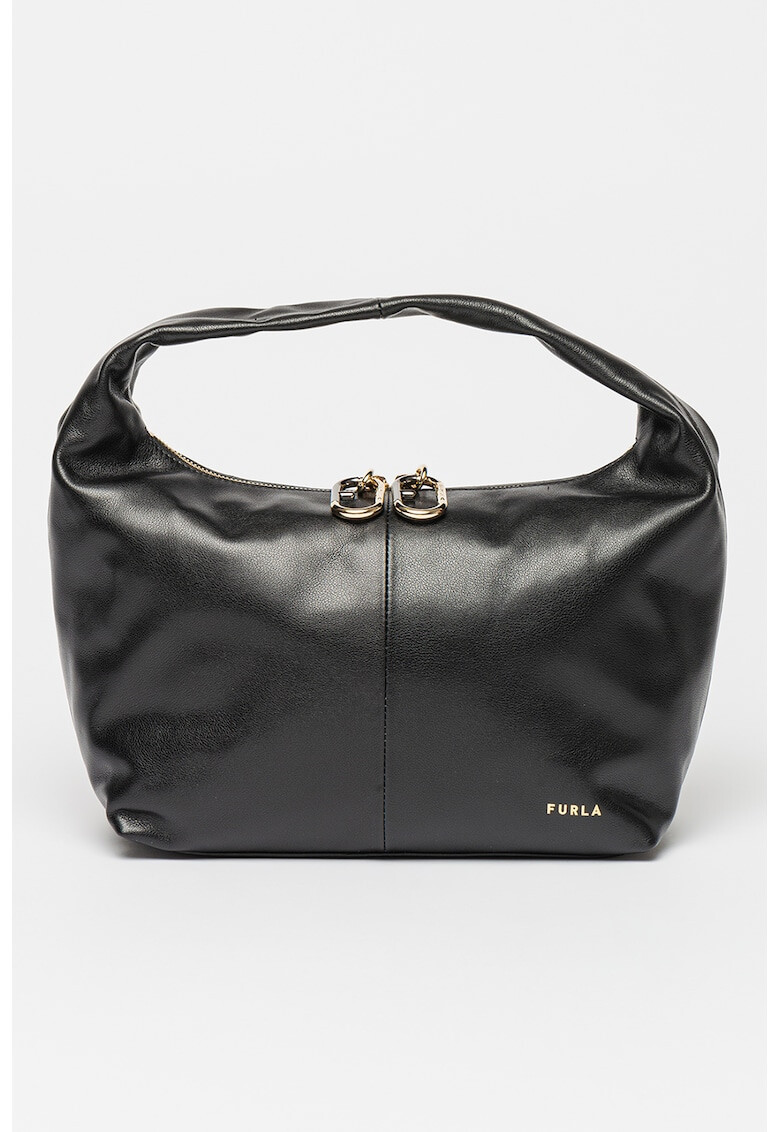 Furla Кожена хобо чанта Ginger - Pepit.bg