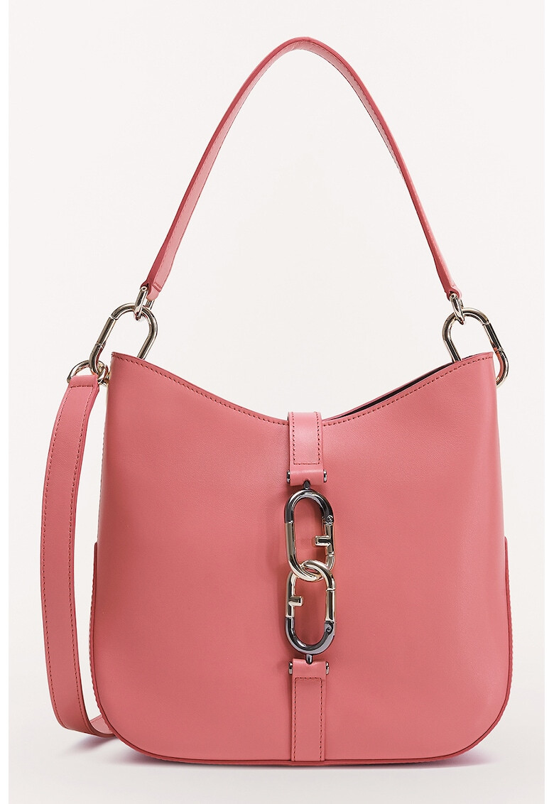 Furla Кожена хобо чанта Sirena - Pepit.bg
