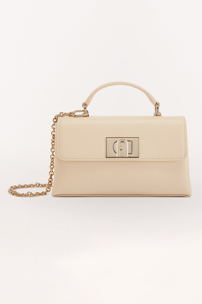 Furla Кожена малка чанта през рамо 1927 - Pepit.bg
