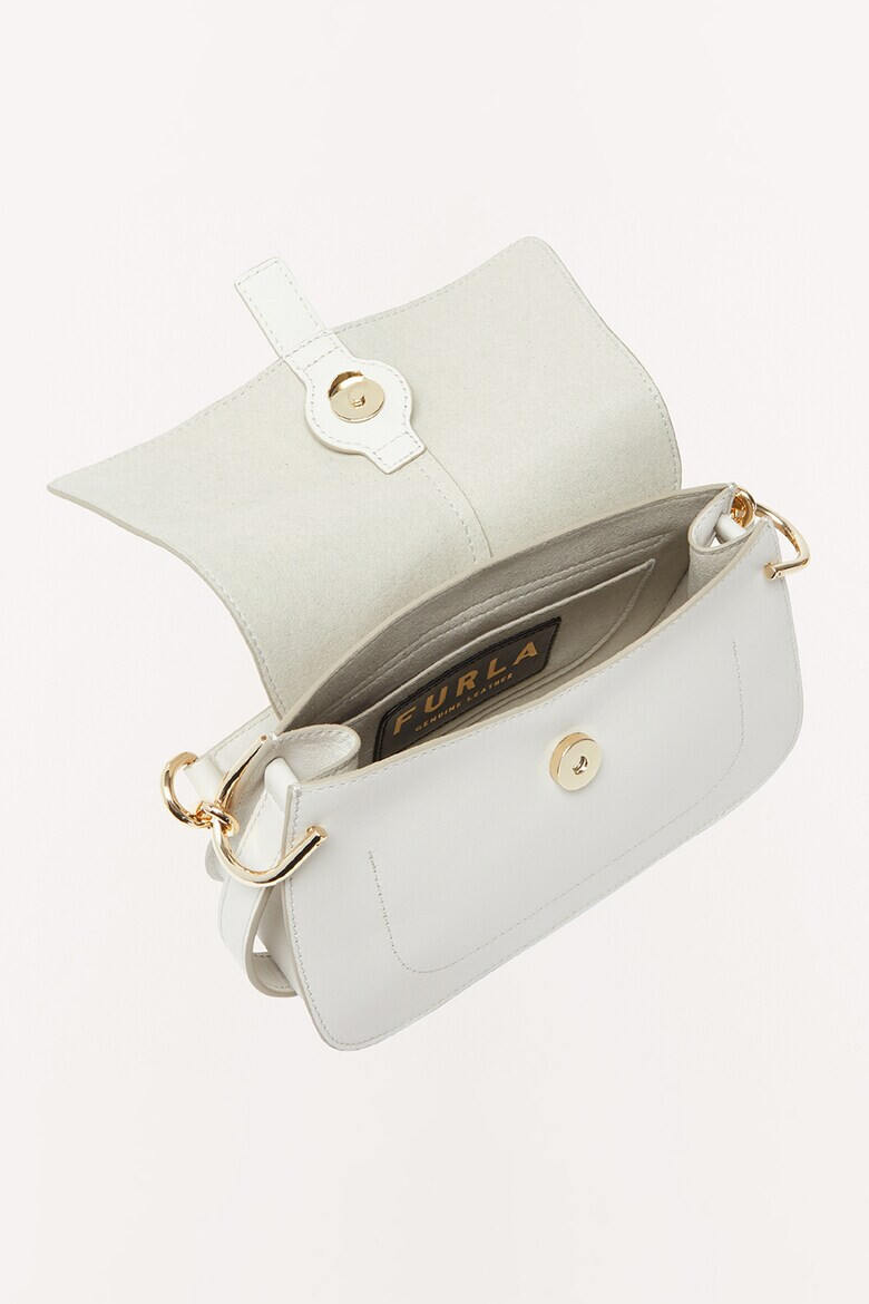 Furla Кожена малка чанта Flow - Pepit.bg