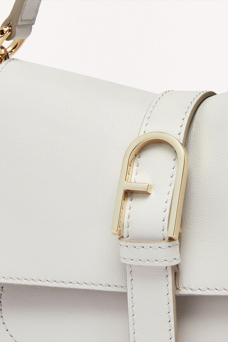 Furla Кожена малка чанта Flow - Pepit.bg