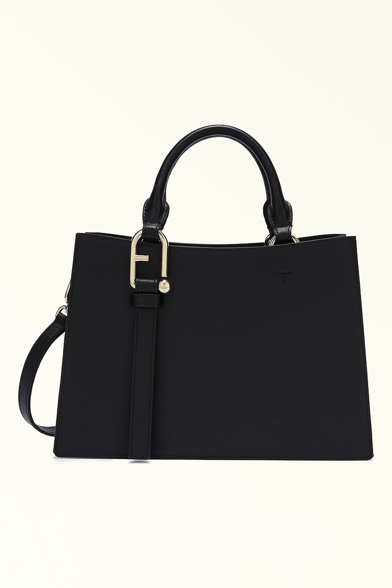 Furla Кожена чанта за рамо Nuvola - Pepit.bg
