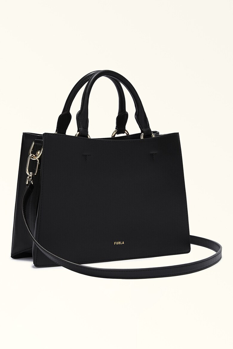 Furla Кожена чанта за рамо Nuvola - Pepit.bg