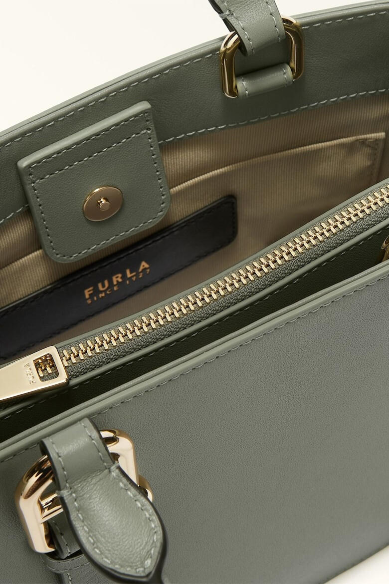 Furla Кожена чанта за рамо Nuvola - Pepit.bg