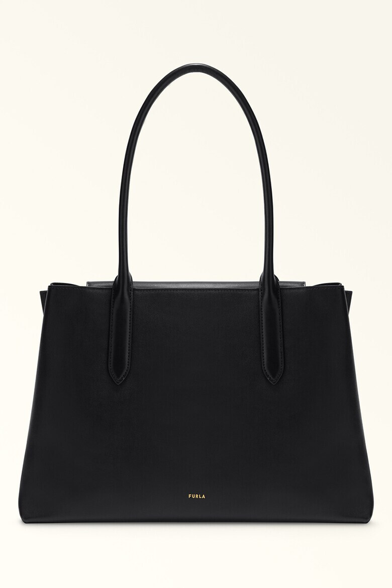 Furla Кожена шопинг чанта - Pepit.bg