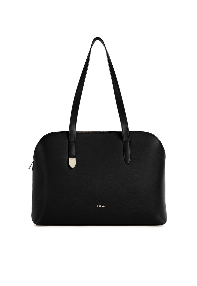 Furla Кожена шопинг чанта Block - Pepit.bg