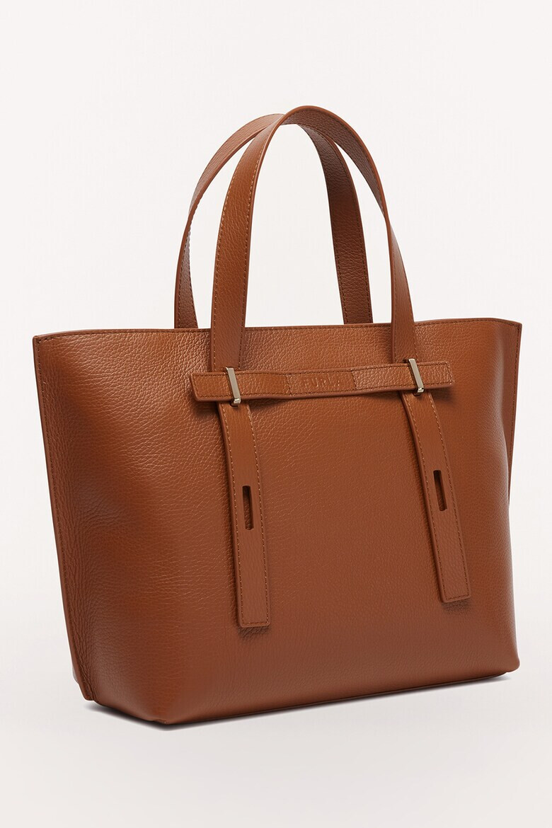 Furla Кожена шопинг чанта Giove - Pepit.bg