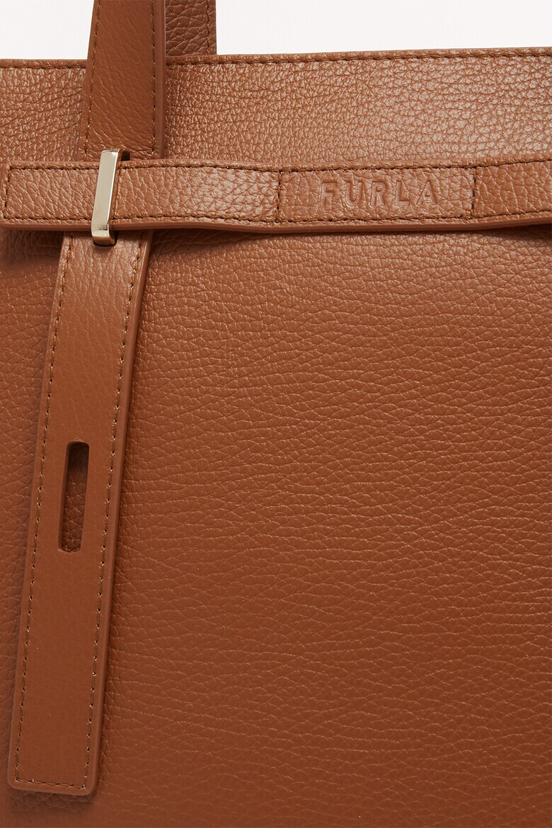 Furla Кожена шопинг чанта Giove - Pepit.bg