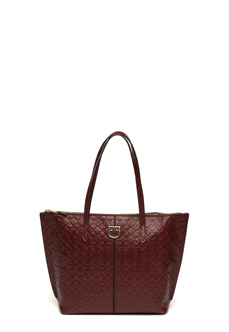 Furla Кожена шопинг чанта Luce - Pepit.bg