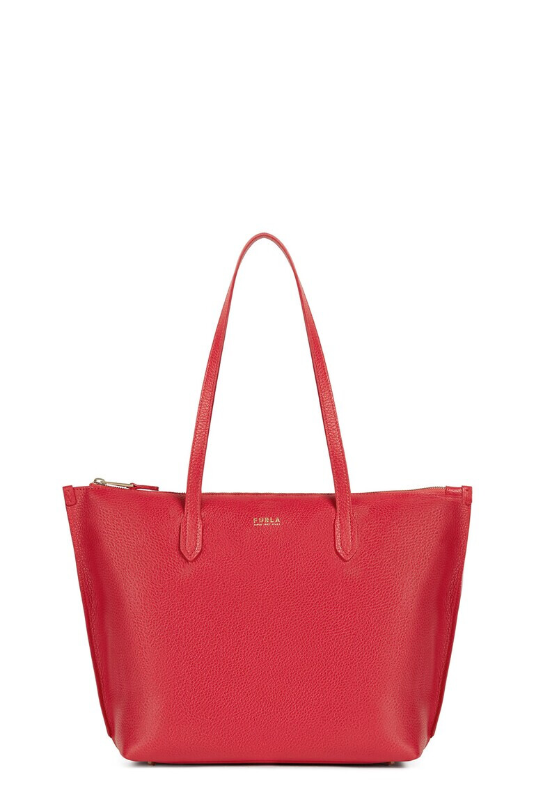 Furla Кожена шопинг чанта Luce - Pepit.bg
