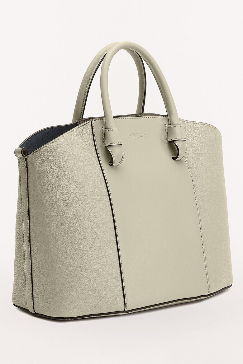 Furla Кожена шопинг чанта Miastella - Pepit.bg