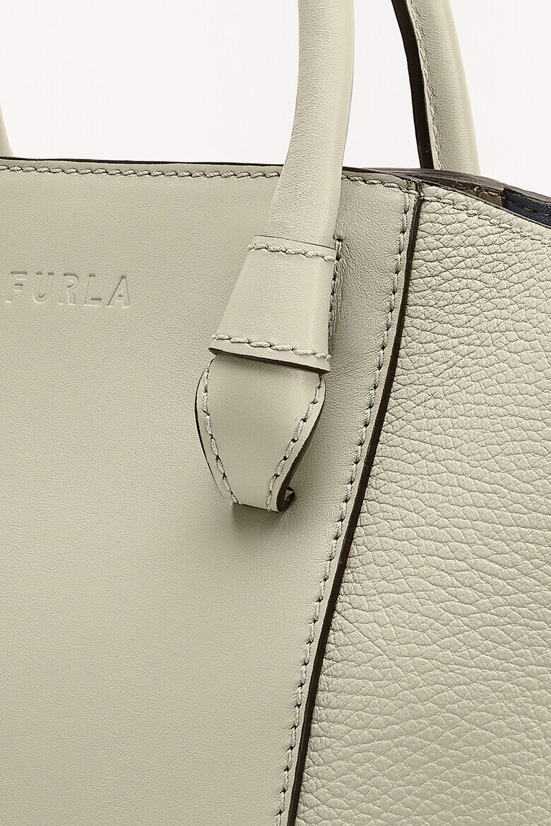 Furla Кожена шопинг чанта Miastella - Pepit.bg