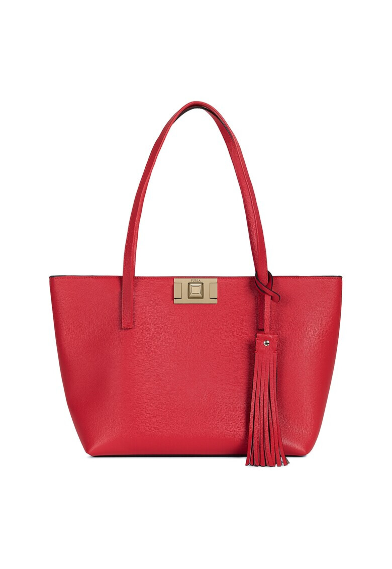 Furla Кожена шопинг чанта Mimi - Pepit.bg