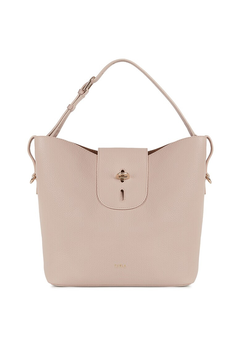 Furla Кожена шопинг чанта Net - Pepit.bg