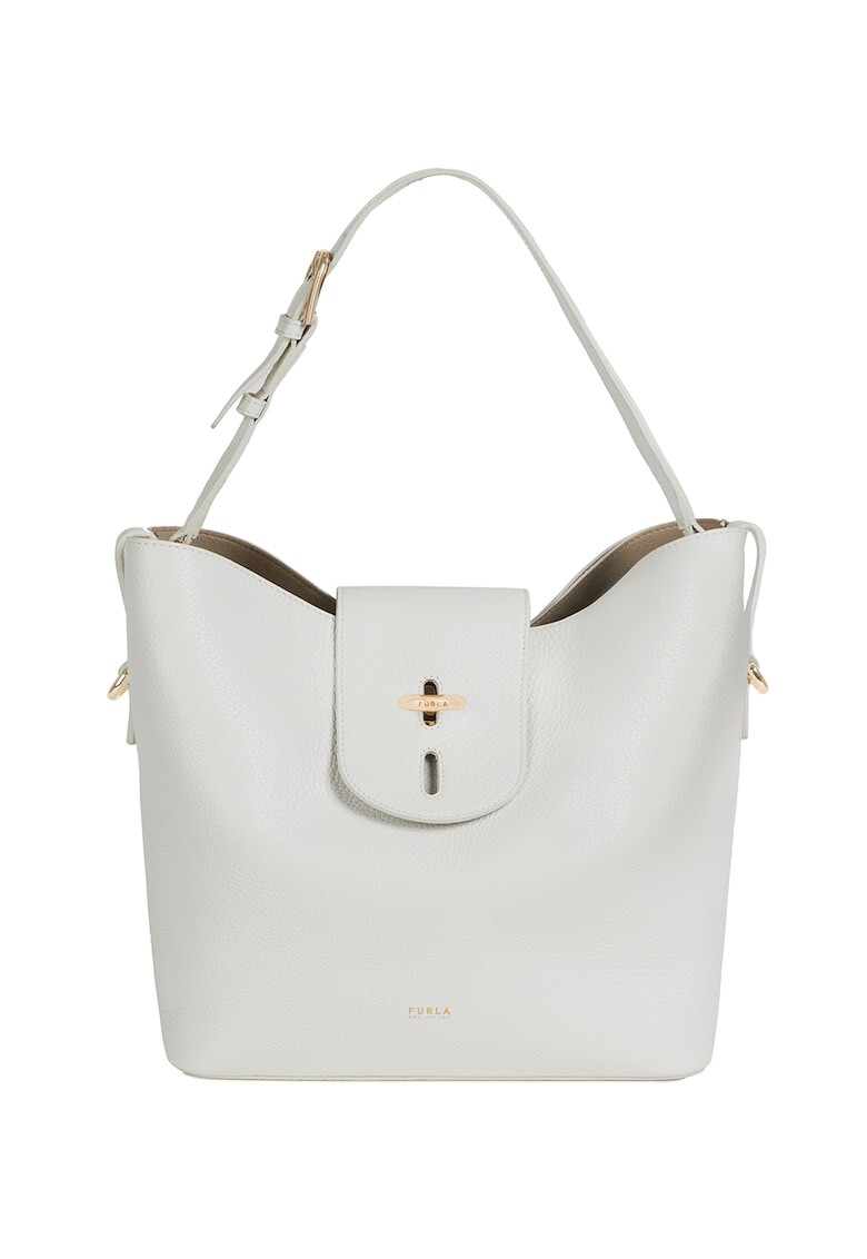 Furla Кожена шопинг чанта Net - Pepit.bg