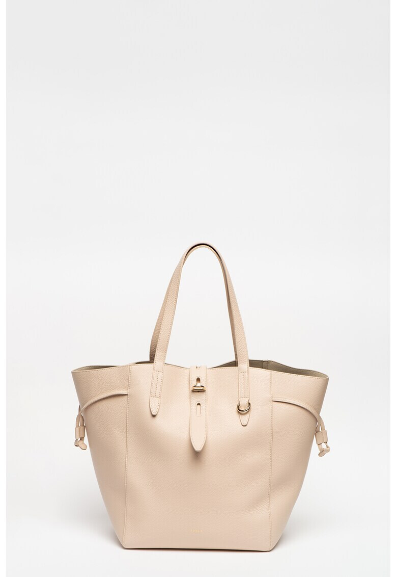 Furla Кожена шопинг чанта Net - Pepit.bg