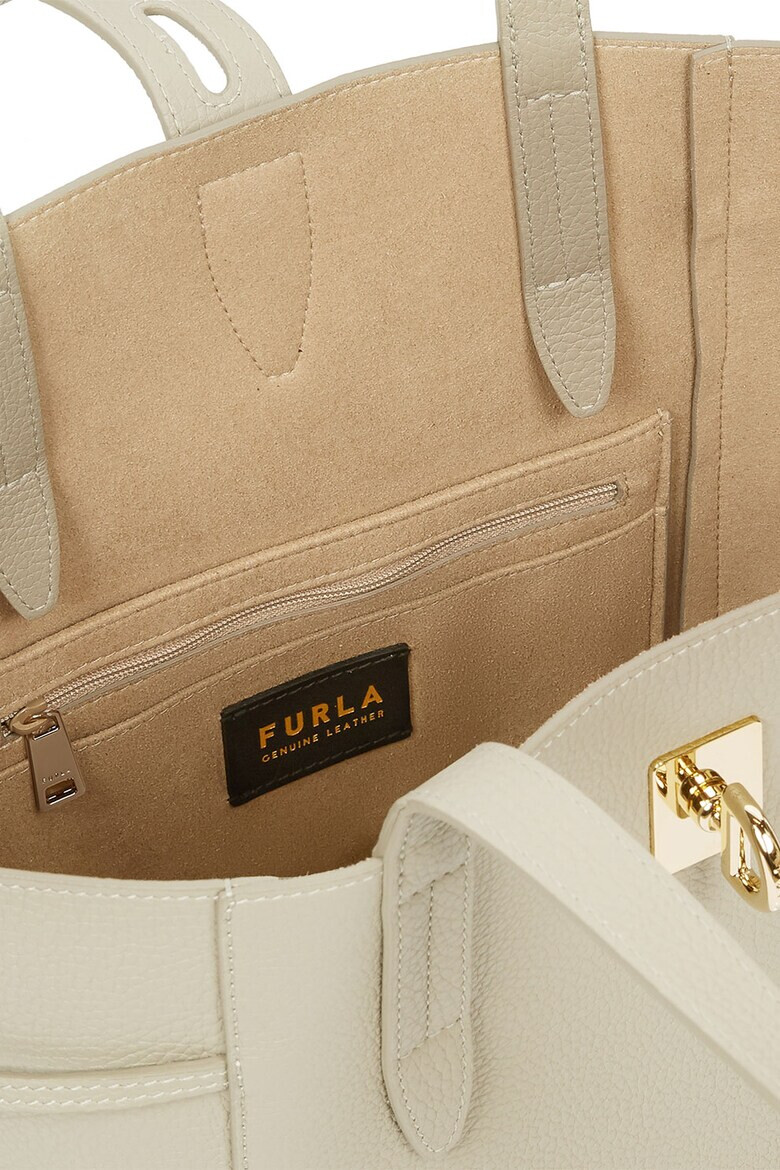 Furla Кожена шопинг чанта Net - Pepit.bg
