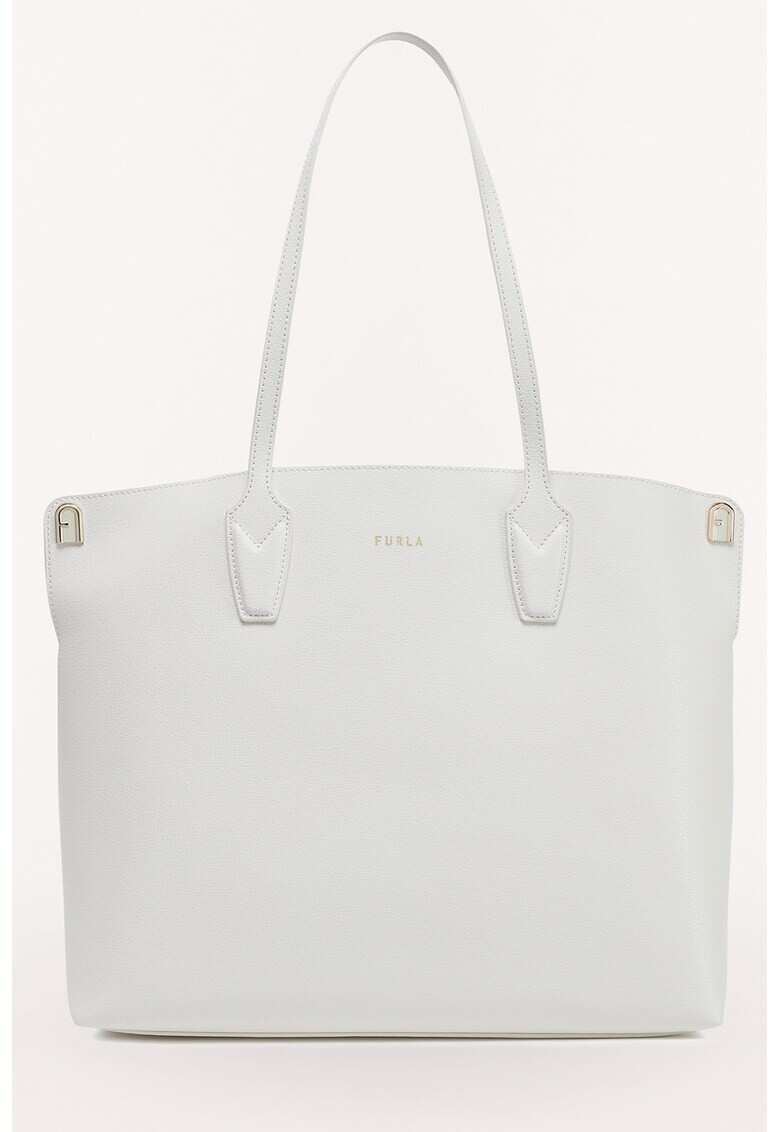 Furla Кожена шопинг чанта Paradiso с лого - Pepit.bg