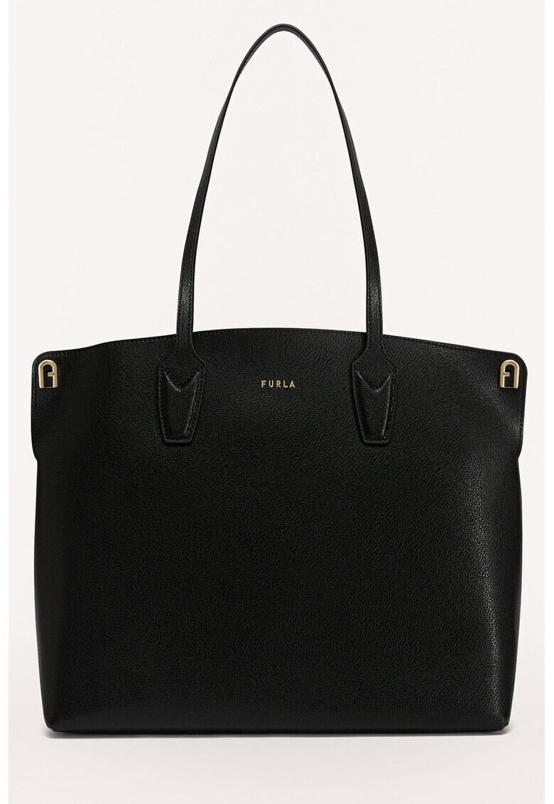 Furla Кожена шопинг чанта Paradiso с лого - Pepit.bg