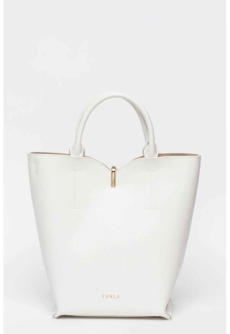 Furla Кожена шопинг чанта Ribbon - Pepit.bg