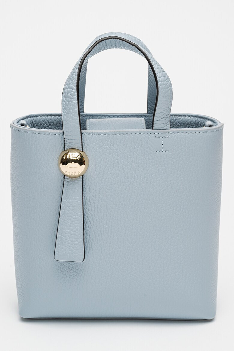 Furla Кожена шопинг чанта Sfera - Лавандула - Pepit.bg