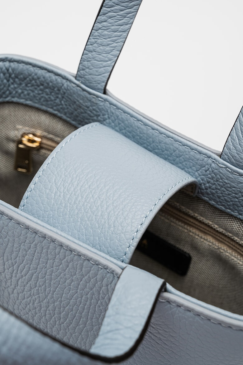 Furla Кожена шопинг чанта Sfera - Лавандула - Pepit.bg