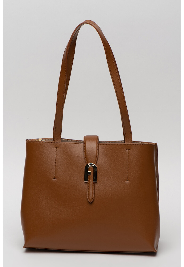 Furla Кожена шопинг чанта Sofia - Pepit.bg