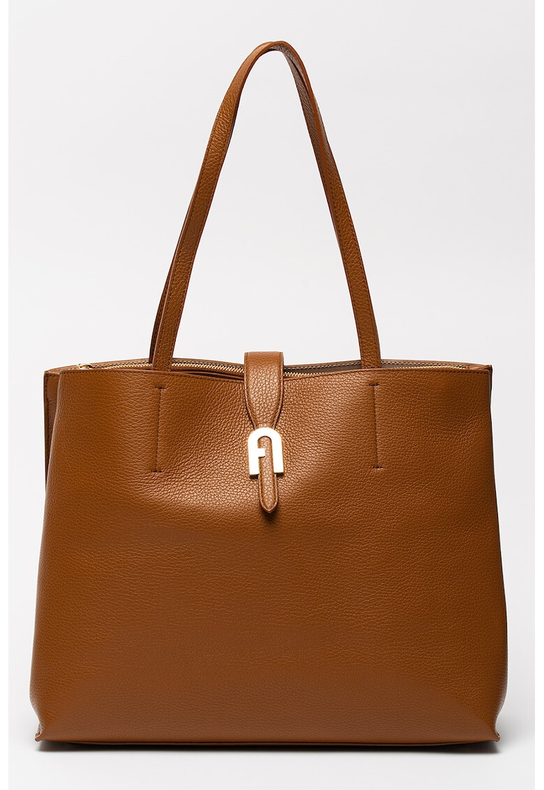 Furla Кожена шопинг чанта Sofia - Pepit.bg