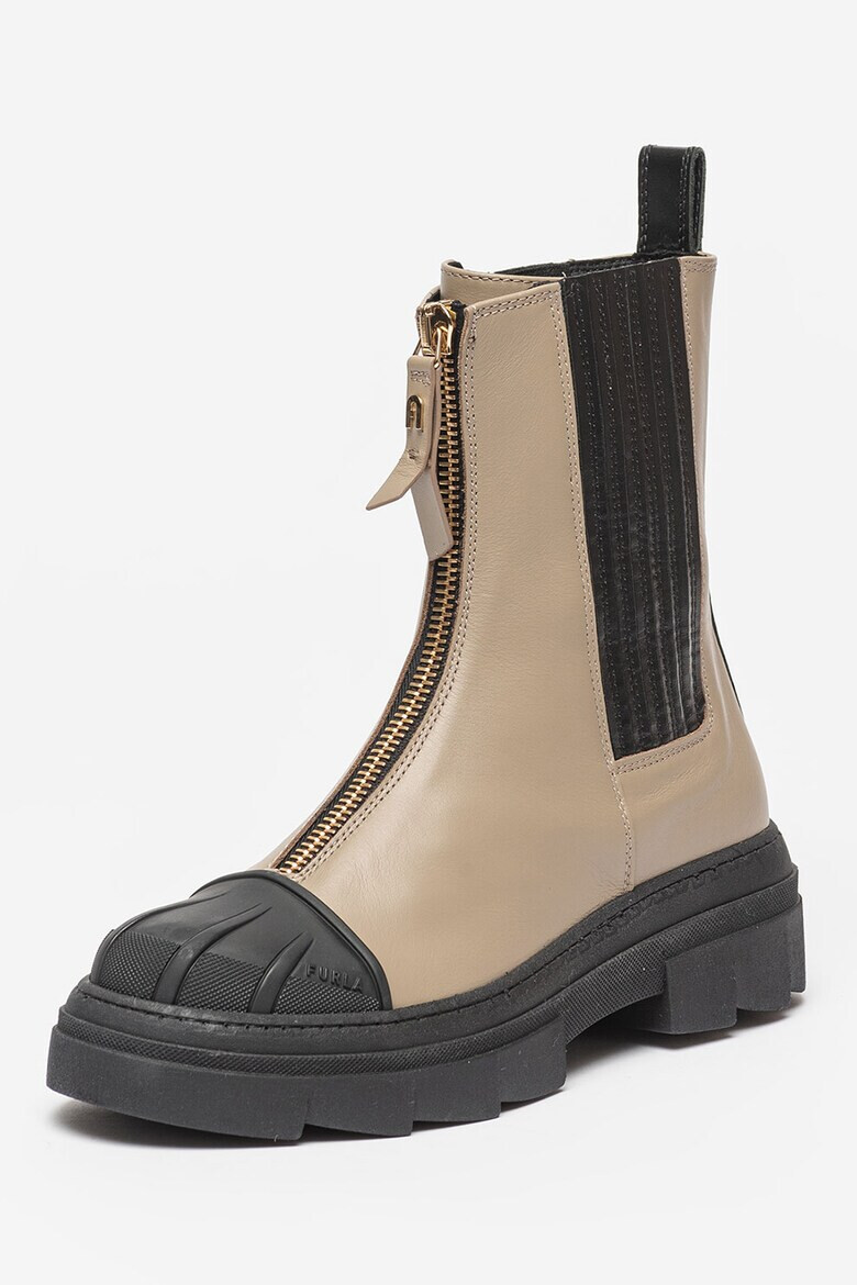 Furla Кожени боти Gum - Pepit.bg