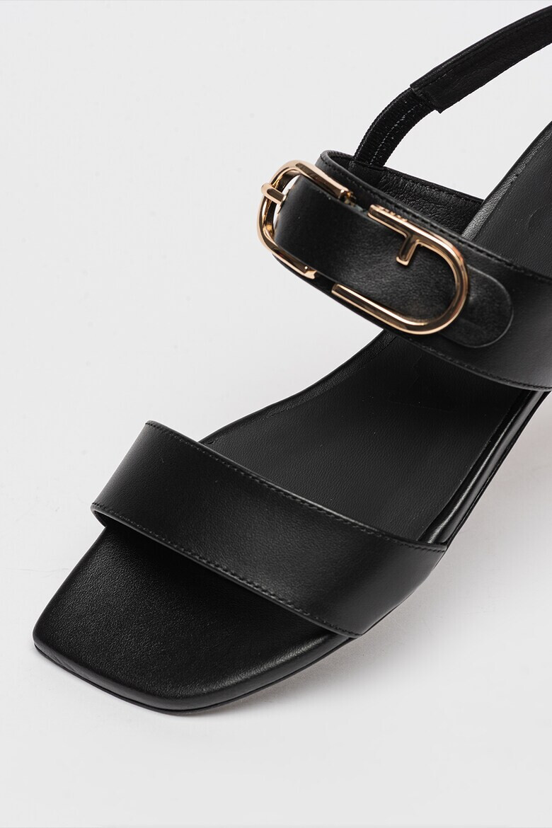 Furla Кожени сандали Flow с тока - Pepit.bg