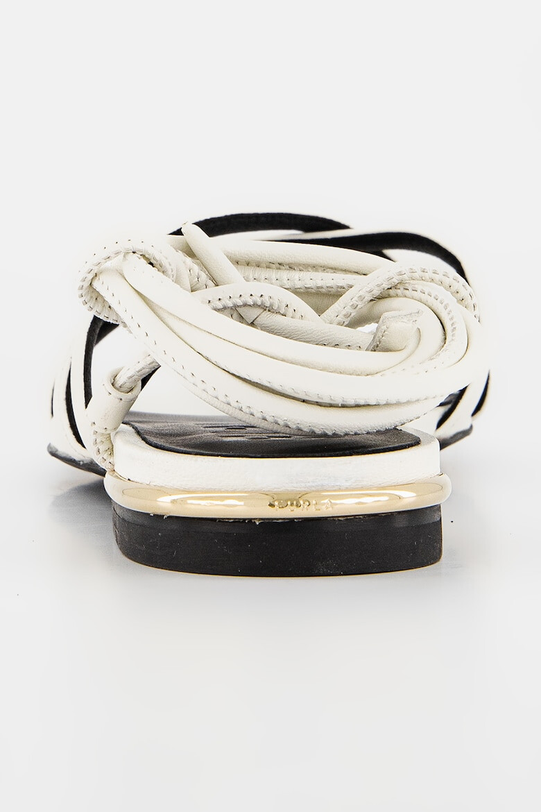 Furla Кожени сандали с каишки - Pepit.bg