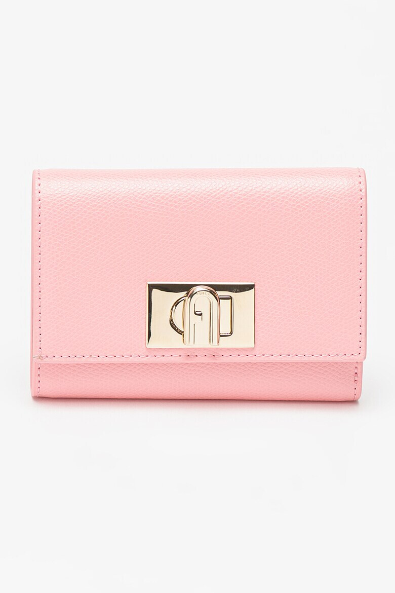 Furla Кожен портфейл 1927 Compact с релеф - Pepit.bg