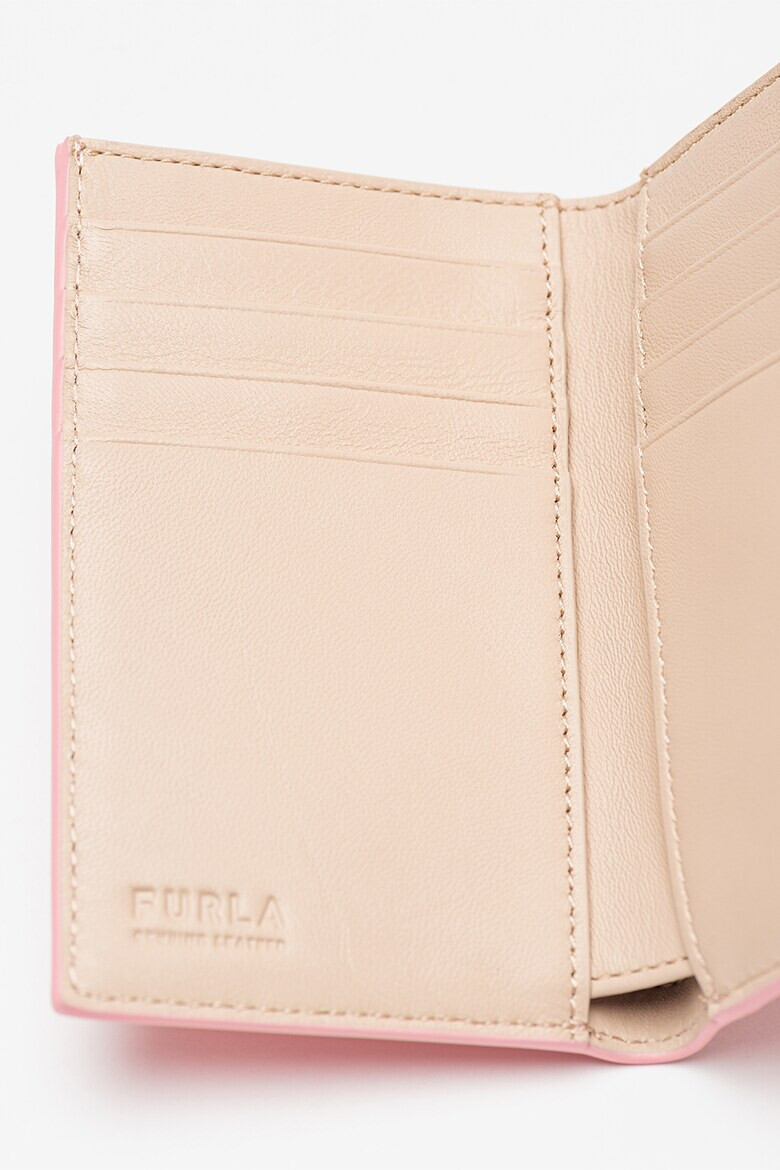 Furla Кожен портфейл 1927 Compact с релеф - Pepit.bg