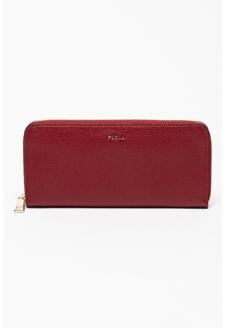 Furla Кожено портмоне Babylon с лого - Pepit.bg