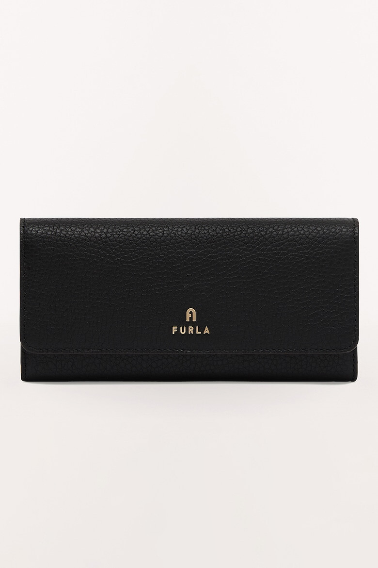 Furla Кожено портмоне Camelia с разделителен джоб с цип - Pepit.bg