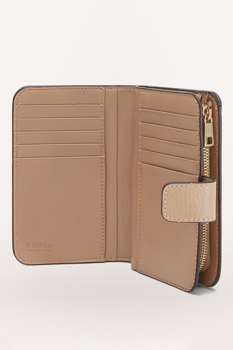 Furla Кожено портмоне Camelia Compact - Pepit.bg