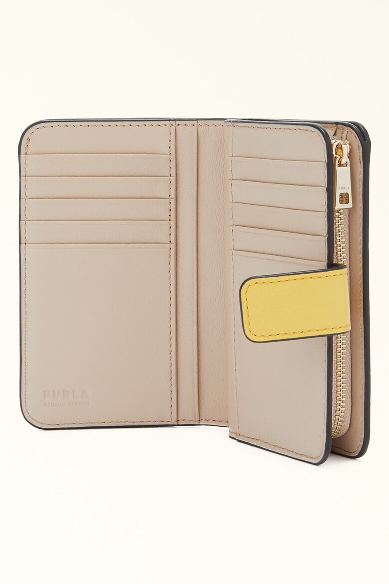 Furla Кожено портмоне Camelia Compact - Pepit.bg