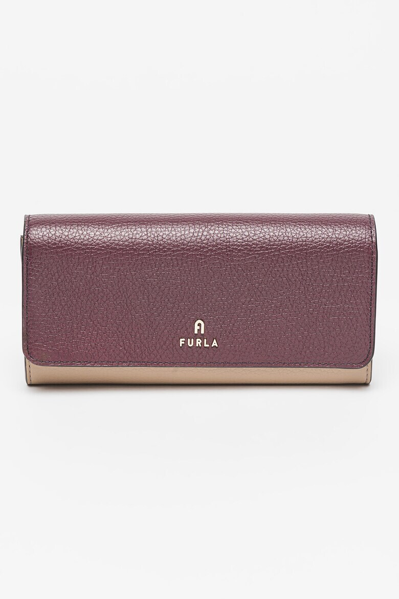 Furla Кожено портмоне Camelia Continental - Pepit.bg