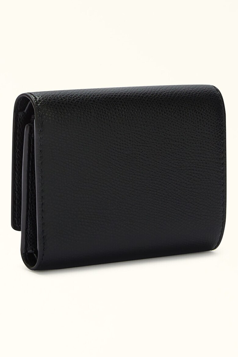 Furla Кожено портмоне Camelia с лого - Pepit.bg
