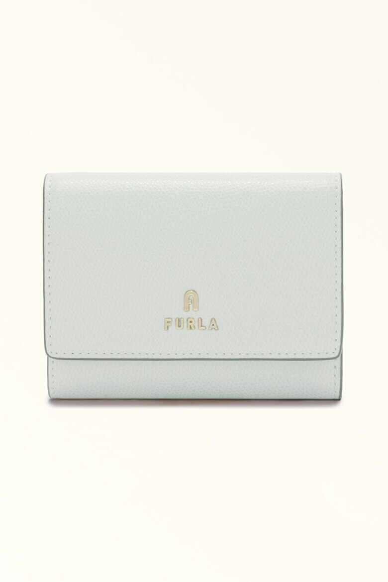 Furla Кожено портмоне Camelia с лого - Pepit.bg