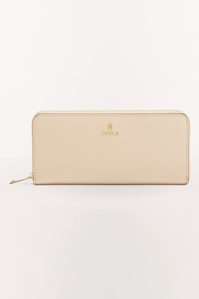 Furla Кожено портмоне Camelia с цип - Pepit.bg