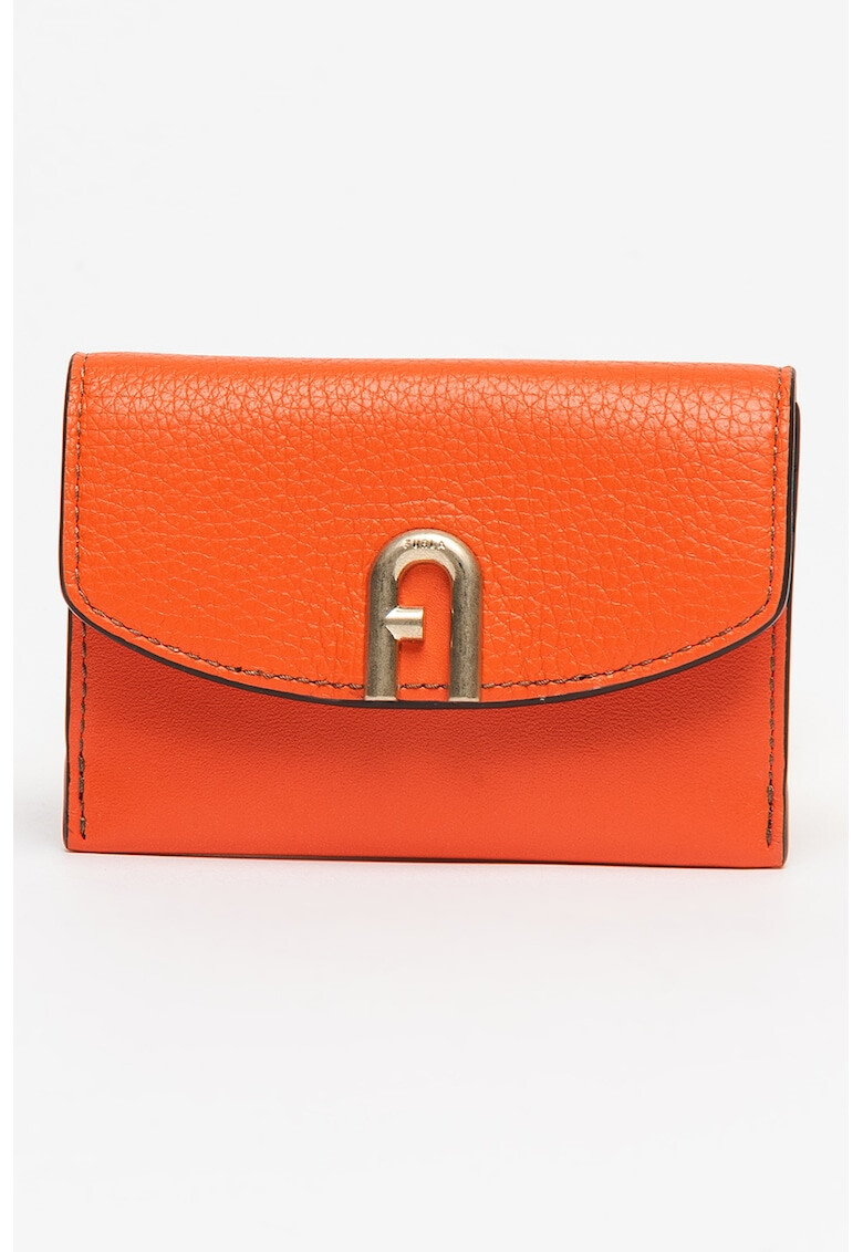 Furla Кожено портмоне Primula с капаче - Pepit.bg