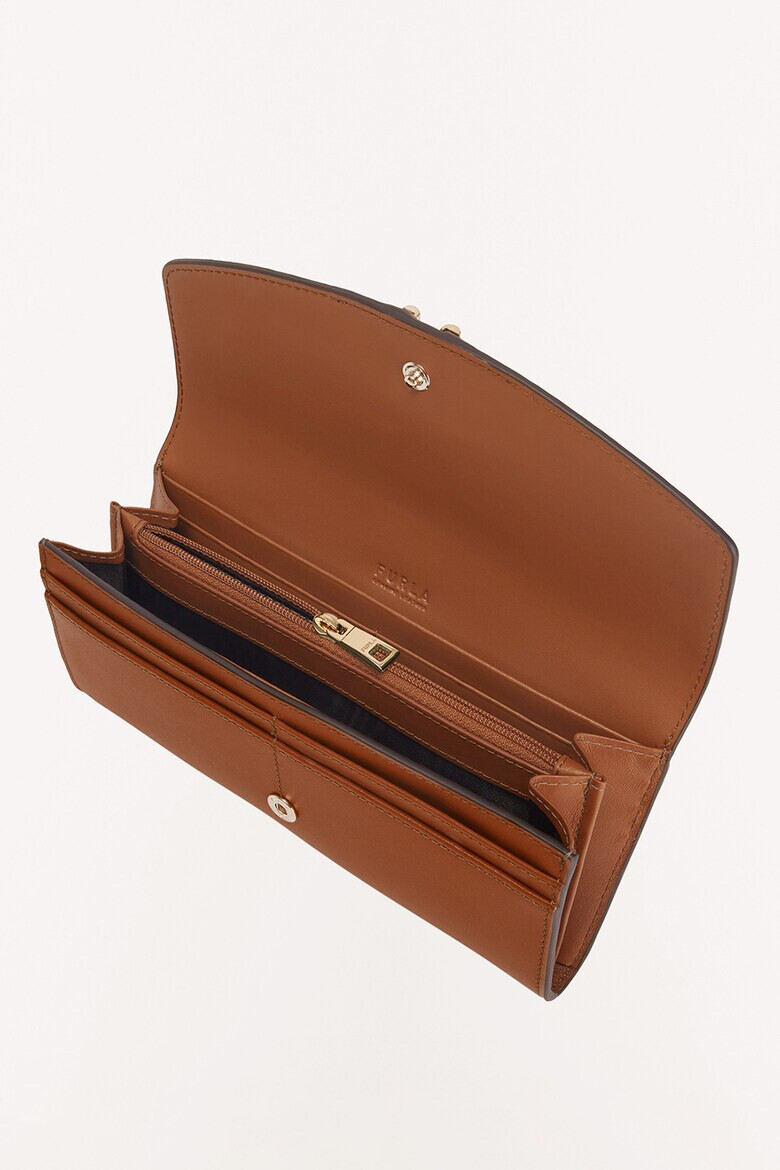 Furla Кожено портмоне Primula с капаче - Pepit.bg