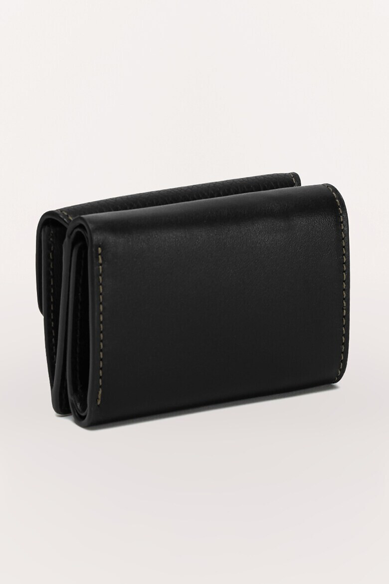 Furla Кожено портмоне Primula с лого - Pepit.bg